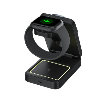 Foldable 3-in-1 Magnetic Wireless Charger