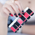 QJ Full Nail Stickers - DIY Nail Art Set of 14