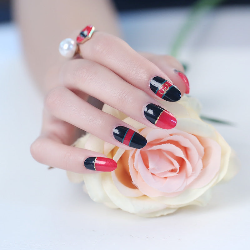 QJ Full Nail Stickers - DIY Nail Art Set of 14