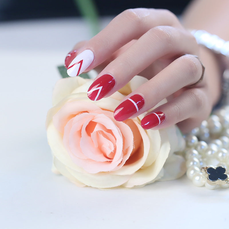QJ Full Nail Stickers - DIY Nail Art Set of 14