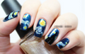 Van Gogh Starry Night Nail Art Stickers (14 Pcs)