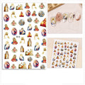 Japanese Angel Cupid Madonna Nail Art Stickers