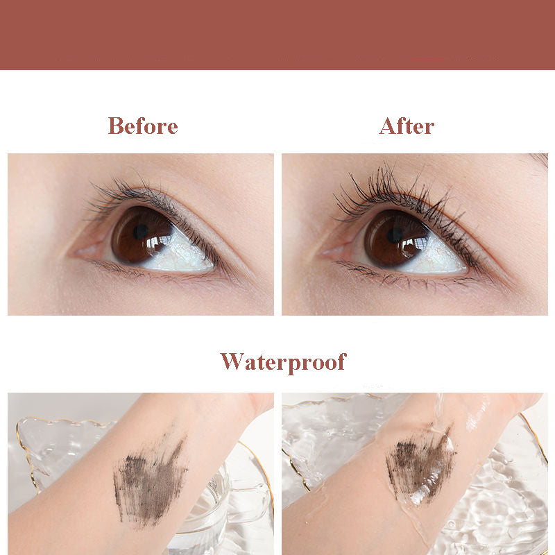 Thin Head Lengthening Curling Mascara for Defined Lashes