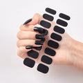 Pure Color 16 Nail Art Stickers Set