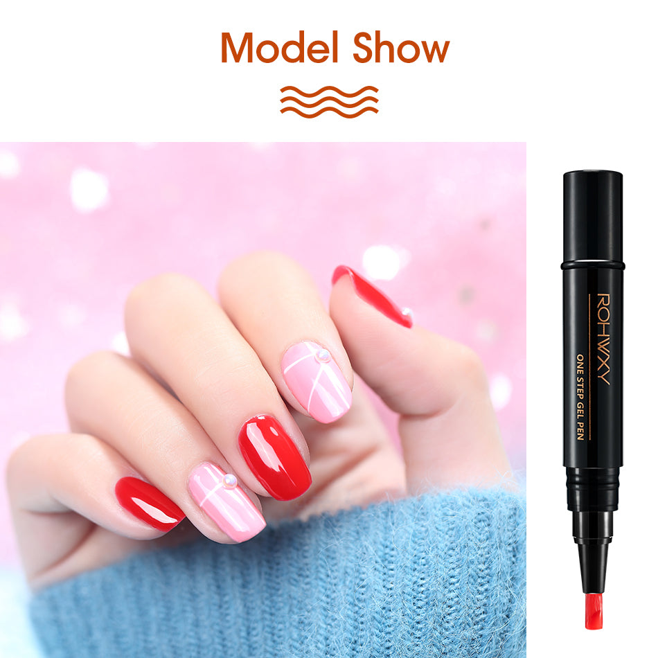 3-in-1 Gel Nail Polish with LED Curing (2019)