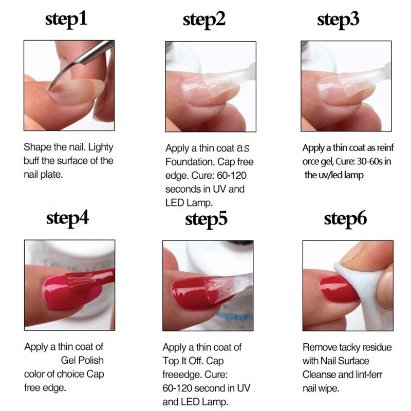 Color-Changing Gel Nail Polish - Long-Lasting UV Cure