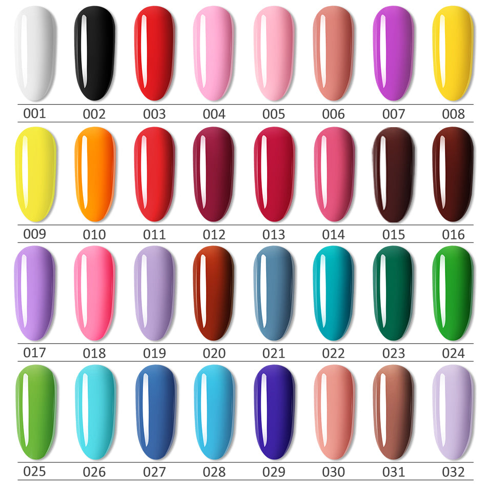 3-in-1 Gel Nail Polish with LED Curing (2019)