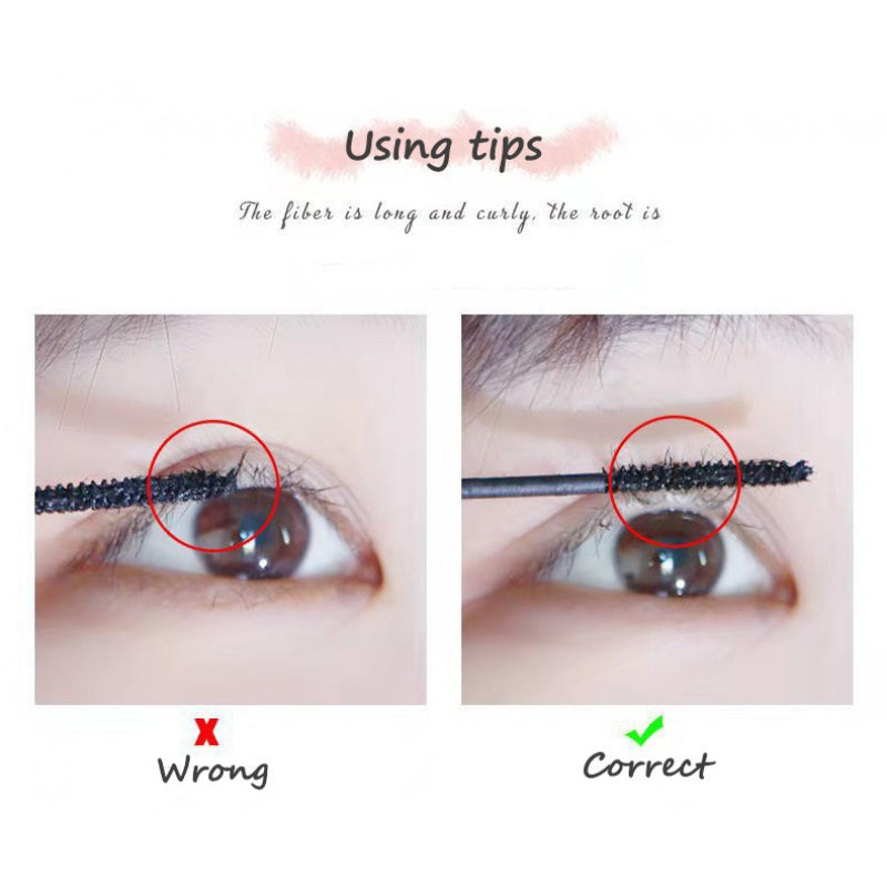 Thin Head Lengthening Curling Mascara for Defined Lashes